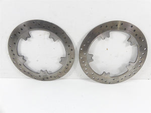 2012 Harley VRSCF Muscle Rod Front Brake Rotor Disc Set 44553-06A | Mototech271
