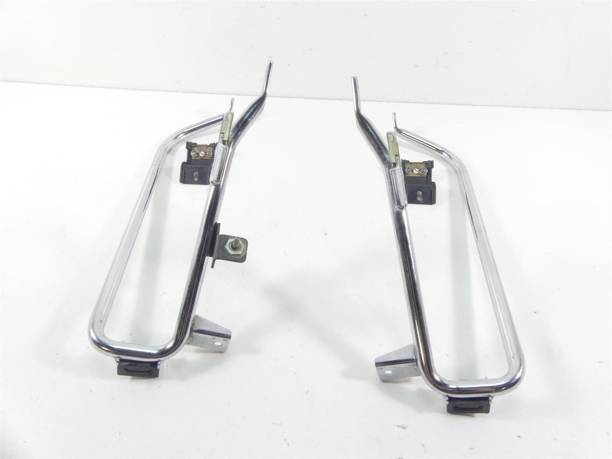 2012 Harley Touring FLHX Street Glide Nice Chrome Saddlebag Rails 49207-09 {{ shop.shopifyCountryName }} - Mototech271