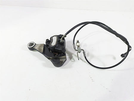 2008 Harley FLSTC Softail Heritage Rear Brake Caliper + Bracket & Line 40908-08 {{ shop.shopifyCountryName }} - Mototech271