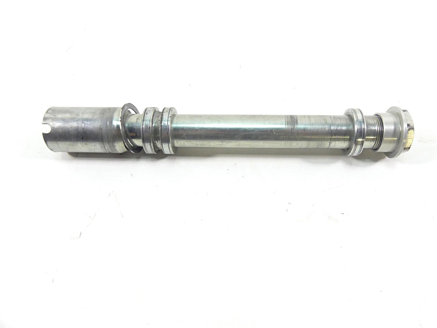 2008 Ducati 848 SBK Straight Front Axle Wheel Spindle 81910601A {{ shop.shopifyCountryName }} - Mototech271