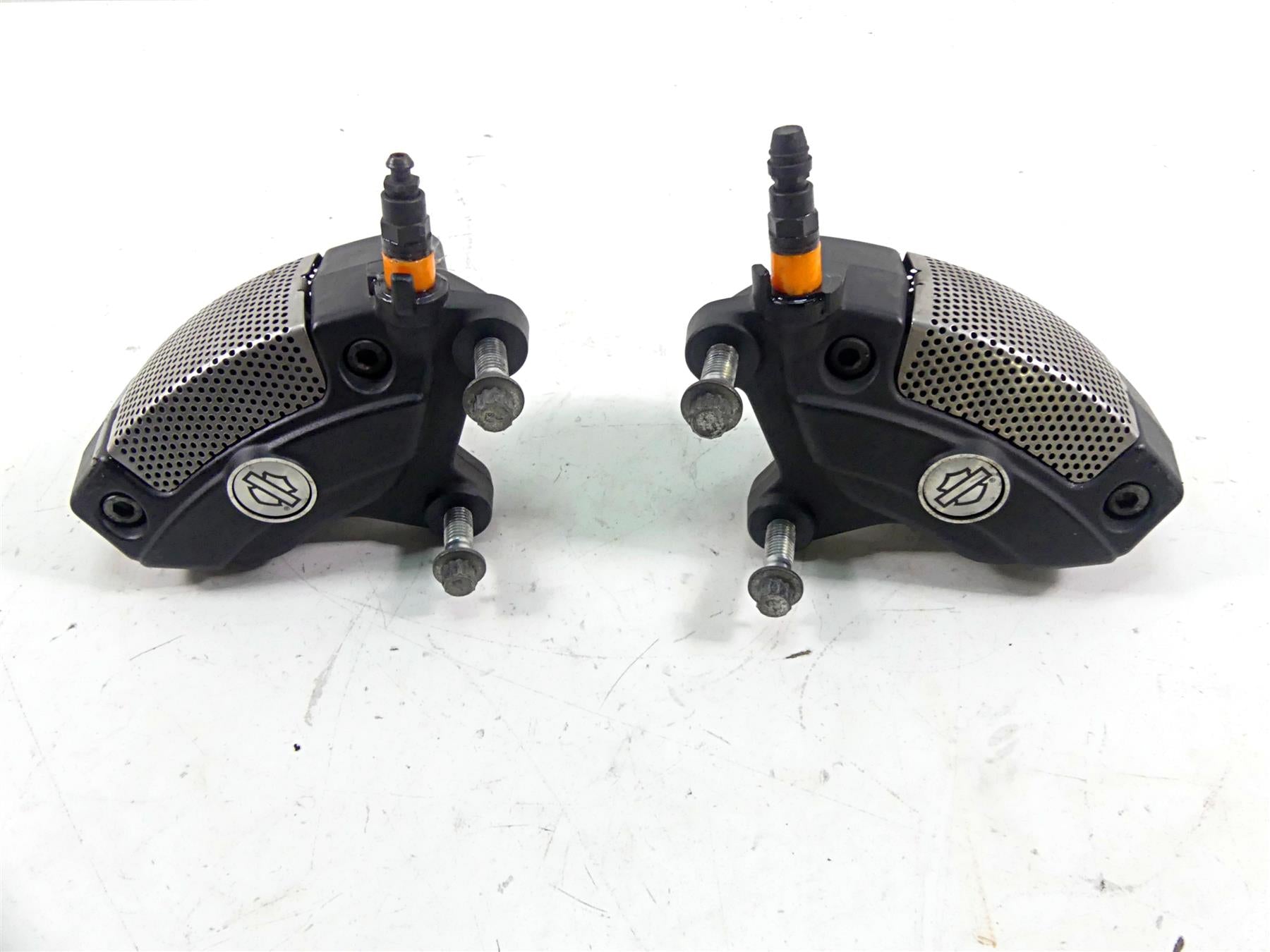 2010 Harley Touring FLHRC Road King Front Brake Caliper Set 43027-08 44023-08 | Mototech271