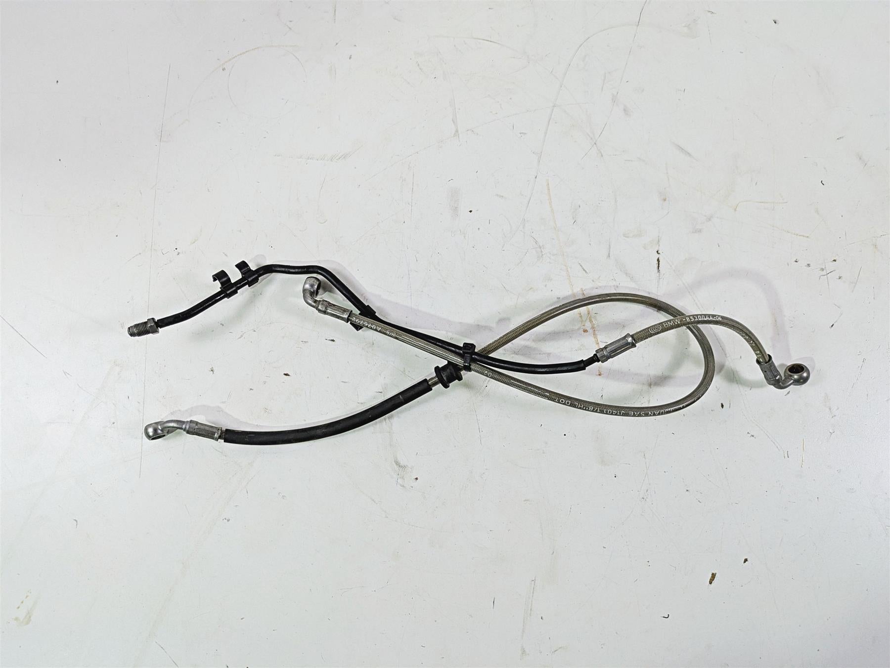 2017 BMW F800GS Adv K75 Rear Abs Brake Line Hose Set 34328530043 {{ shop.shopifyCountryName }} - Mototech271