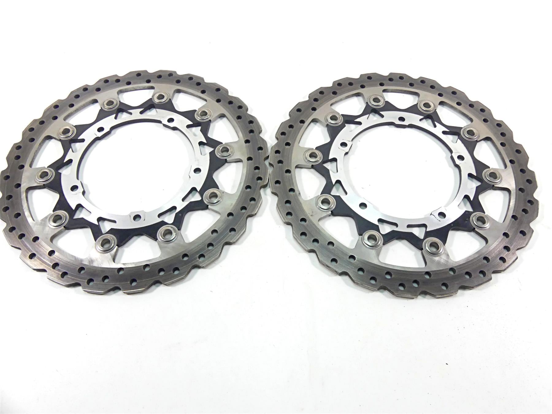 2012 Yamaha VMX17 VMAX 1700 Front Brake Disc Rotor Set 2S3-2581T-00 2S3-2581U-00 {{ shop.shopifyCountryName }} - Mototech271