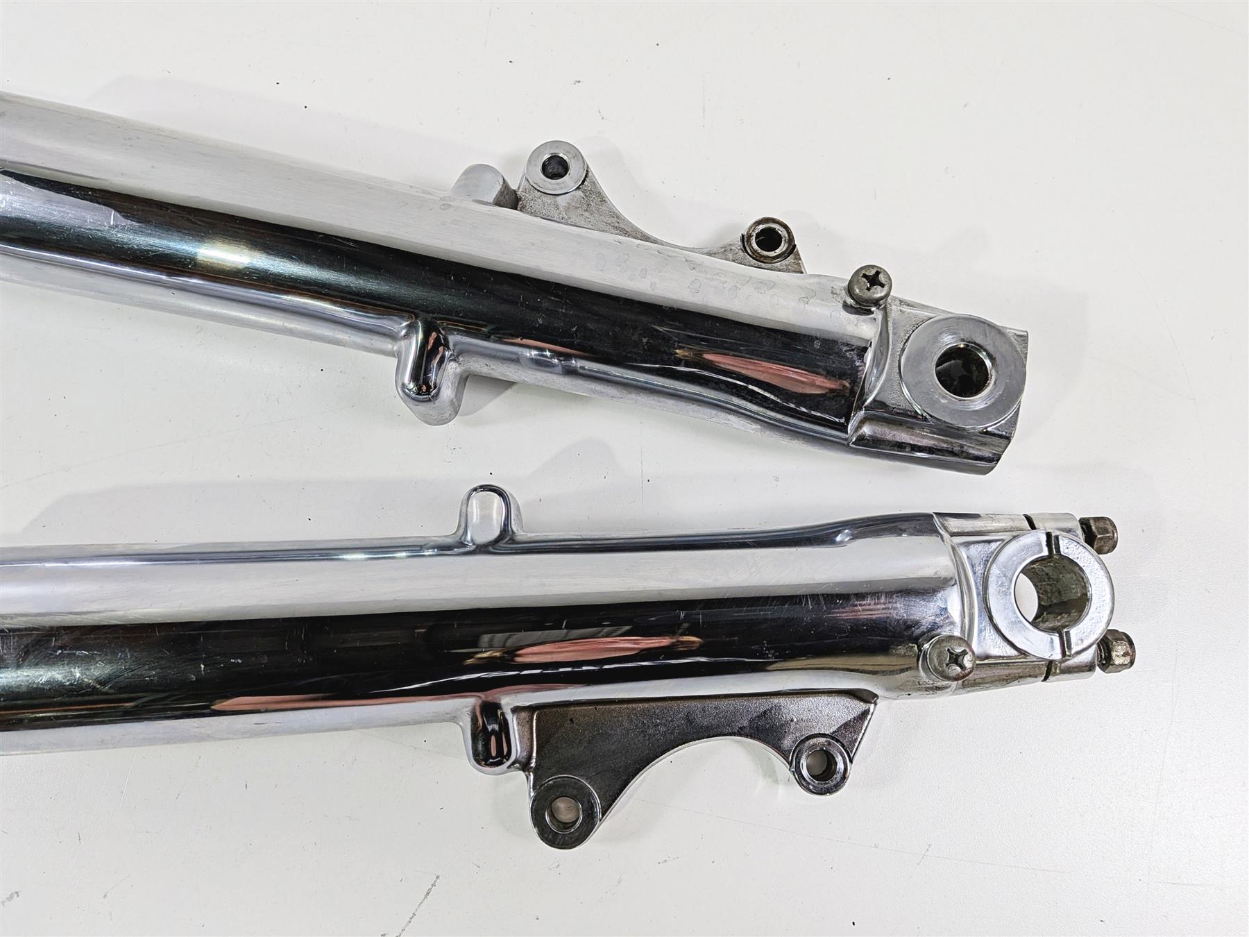 1993 Harley Touring FLHTCU Electra Glide Chrome Front Forks 41mm - Read 45860-84 {{ shop.shopifyCountryName }} - Mototech271