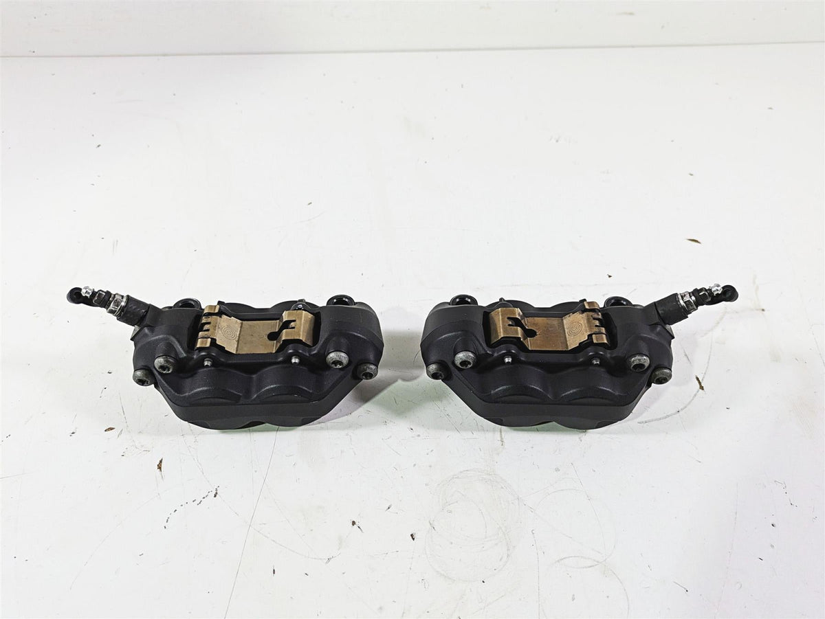 2016 Moto Guzzi Stelvio 1200 8V NTX Brembo Front Brake Caliper Set 887067 887068 {{ shop.shopifyCountryName }} - Mototech271