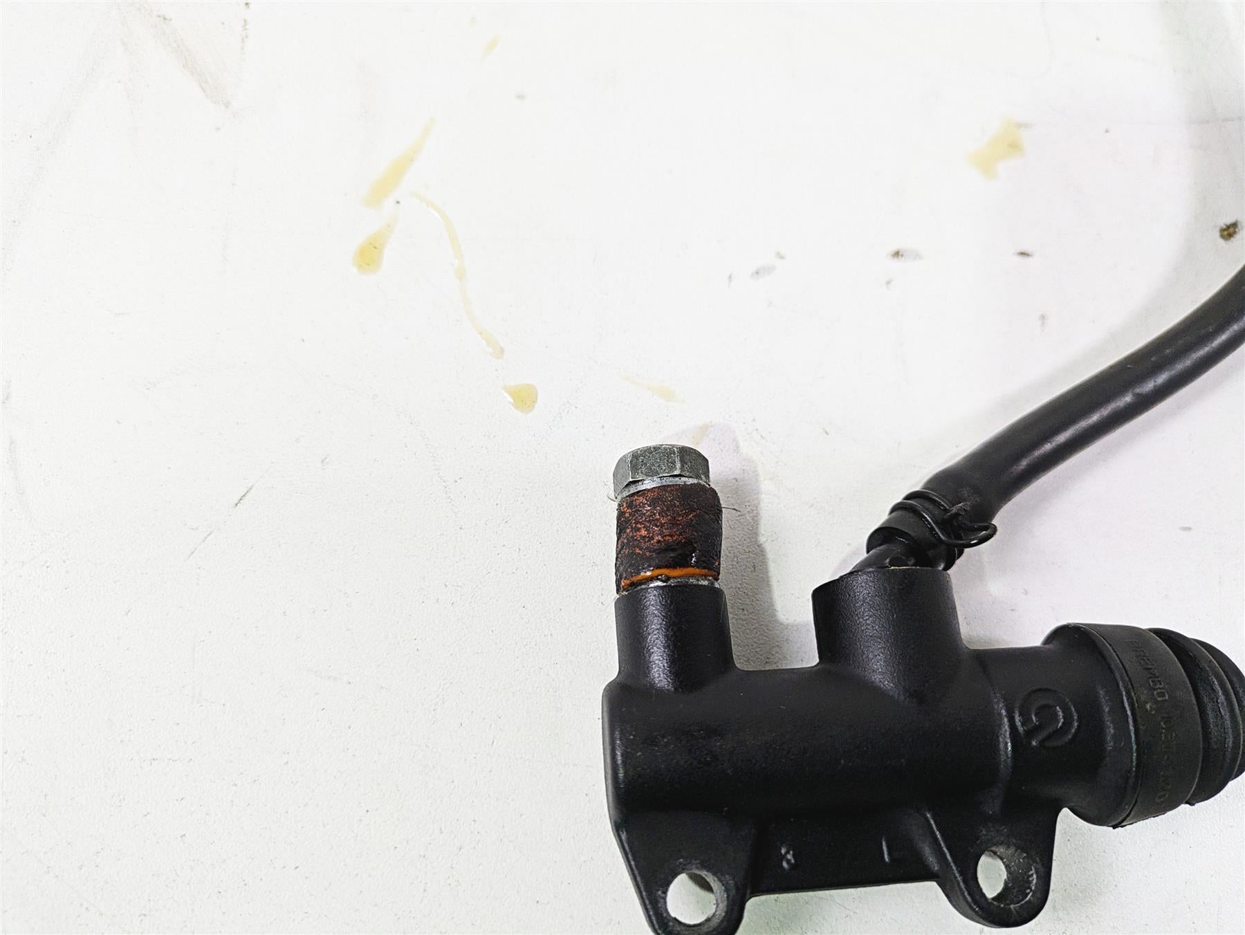 2016 Moto Guzzi Stelvio 1200 8V NTX Brembo Rear Brake Master Cylinder GU05666930 {{ shop.shopifyCountryName }} - Mototech271