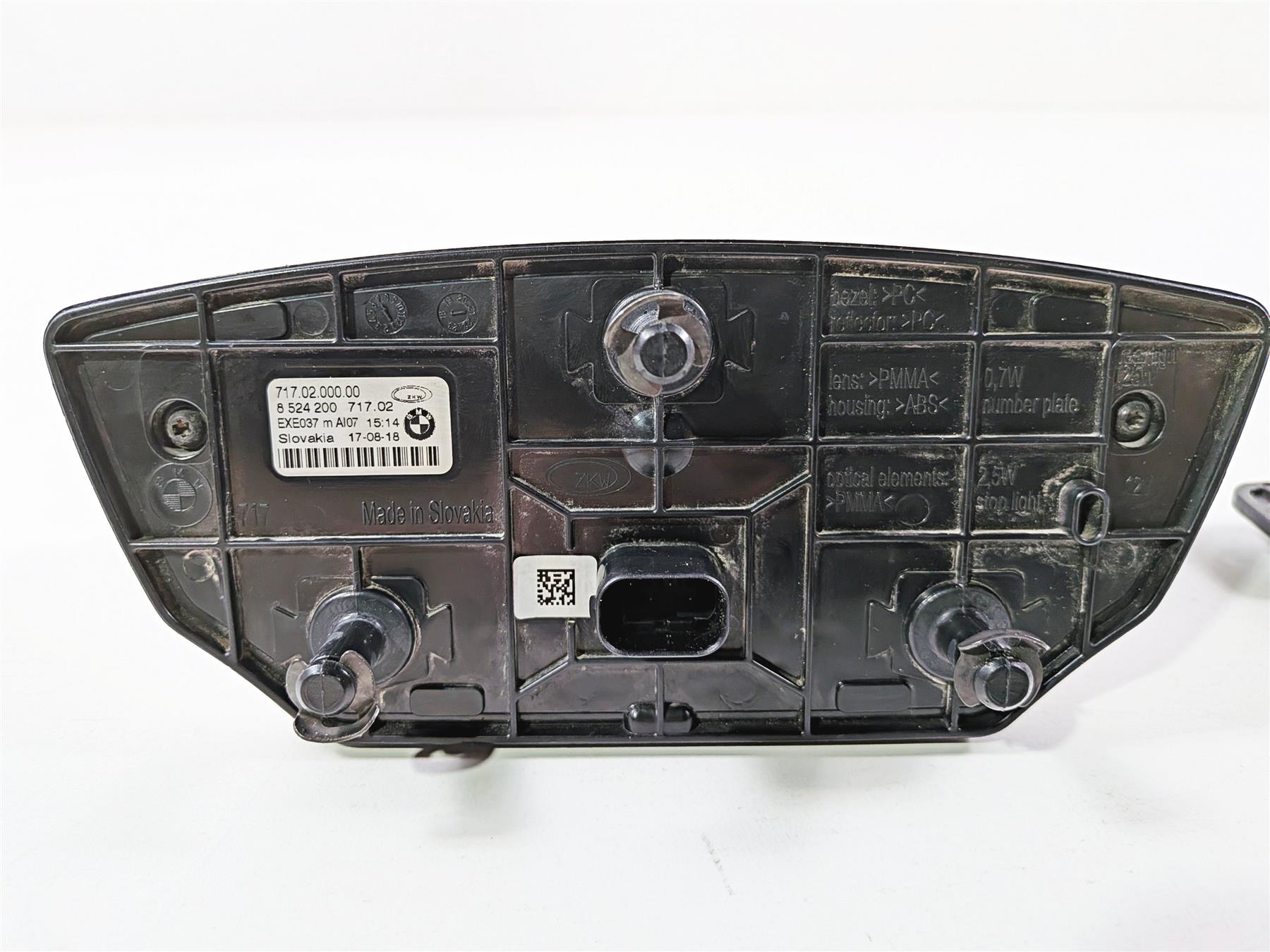 2019 BMW R1250GS K50 Led Taillight Tail Light Lamp Lens 63218524200 {{ shop.shopifyCountryName }} - Mototech271