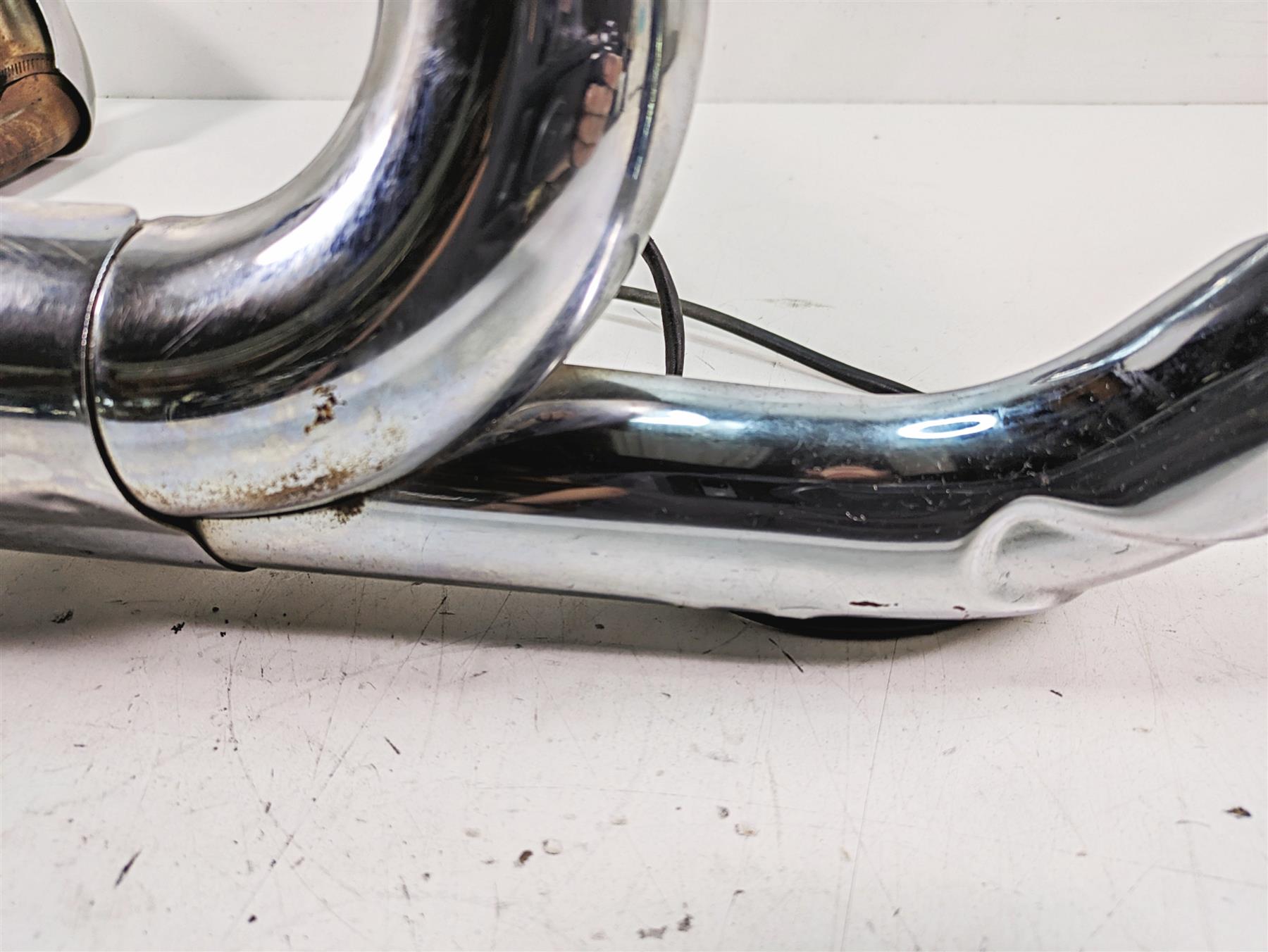 2011 Harley Touring FLHR Road King Exhaust Header Manifold Set 66855-10A {{ shop.shopifyCountryName }} - Mototech271