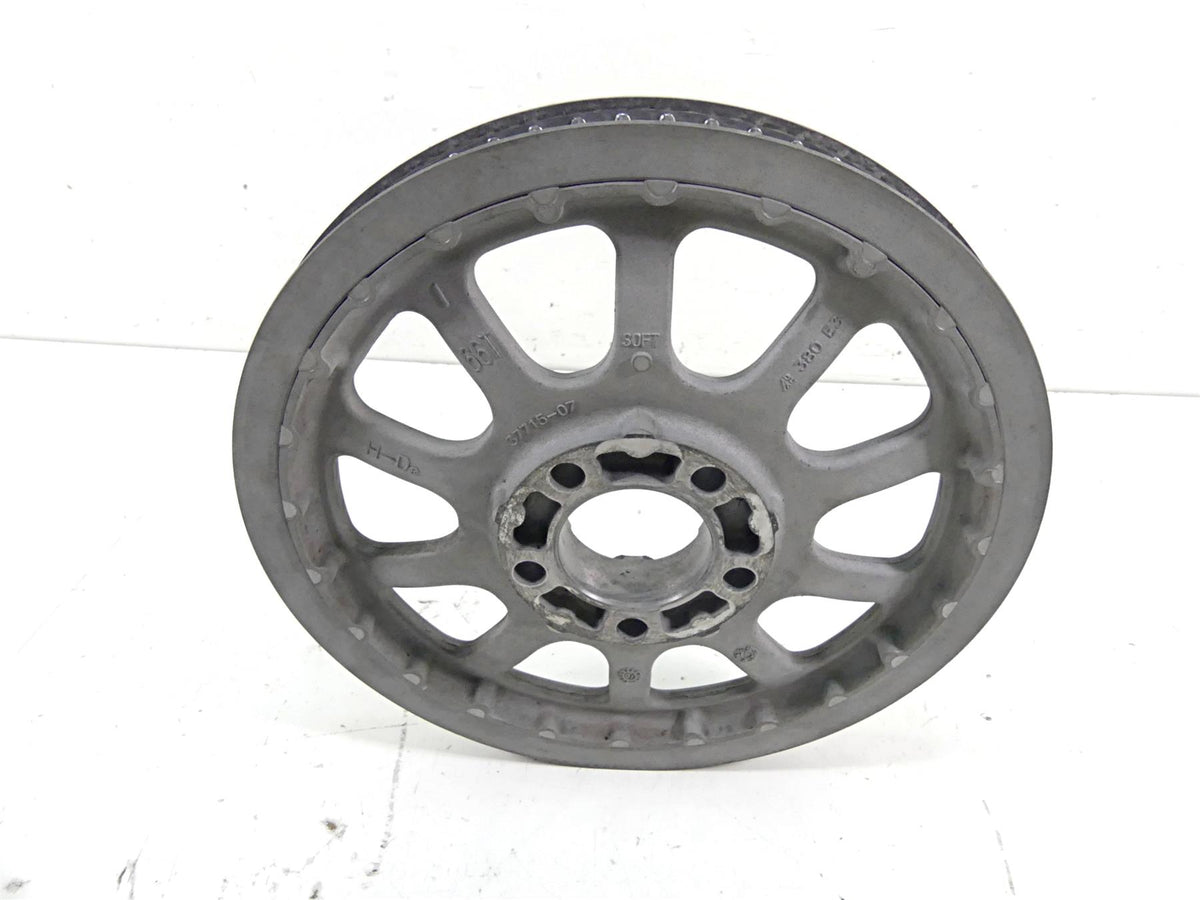 2011 Harley Softail FLSTF Fat Boy Drive Belt Pulley Sprocket 66T 20mm 37715-07 {{ shop.shopifyCountryName }} - Mototech271