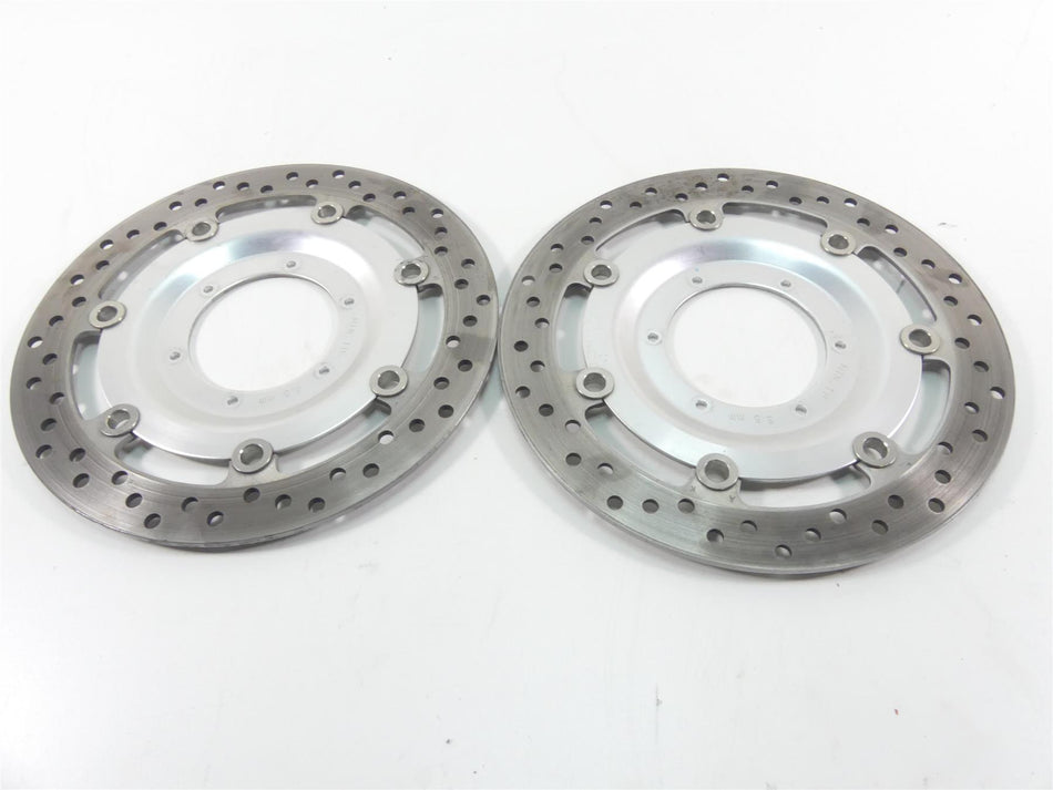 2002 Honda VTX1800 C Front Brake Rotor Disc Set 45120-MCH-003 45220-MCH-003 {{ shop.shopifyCountryName }} - Mototech271