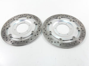 2002 Honda VTX1800 C Front Brake Rotor Disc Set 45120-MCH-003 45220-MCH-003