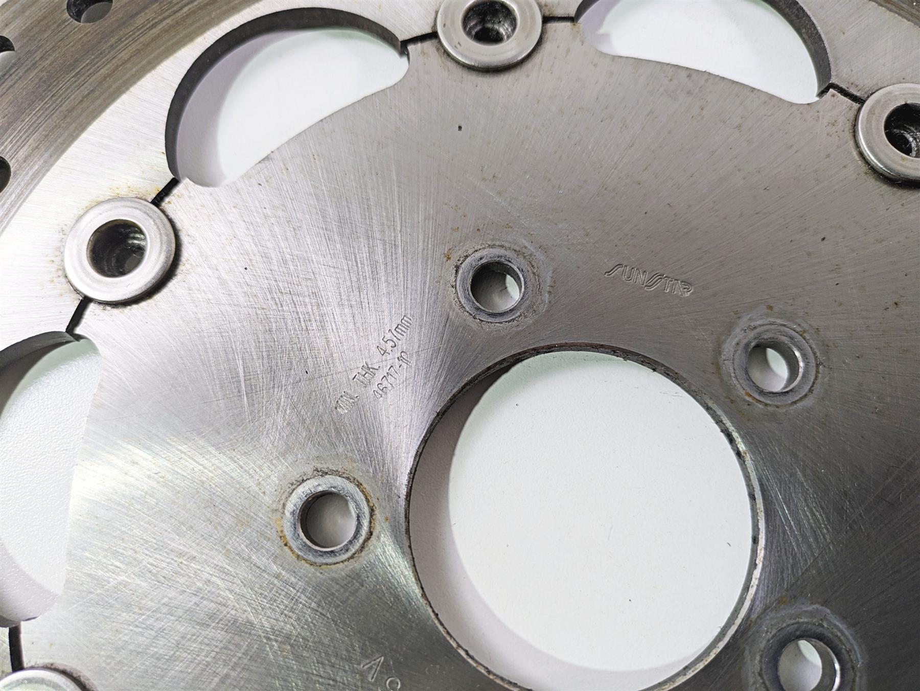 2016 Harley FXDF Dyna Fat Bob Front Brake Rotor Disc Set 46717-10 {{ shop.shopifyCountryName }} - Mototech271