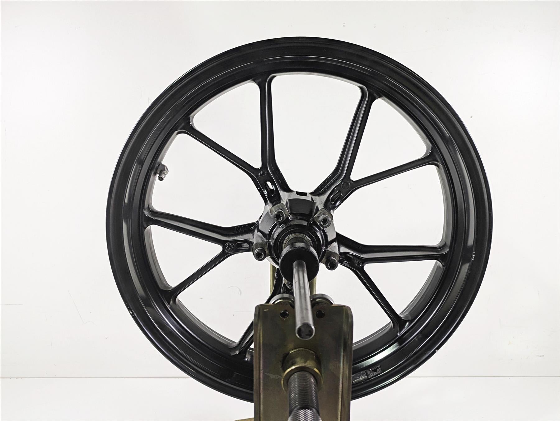 2012 Ducati Streetfighter 848 Straight Front Wheel Rim 17x3.5 Enkei 50121301AB {{ shop.shopifyCountryName }} - Mototech271