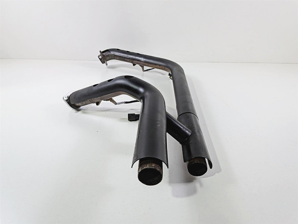2022 Harley Softail FXLRST Low Rider Stock Exhaust Header & Shield Set 65600264 {{ shop.shopifyCountryName }} - Mototech271