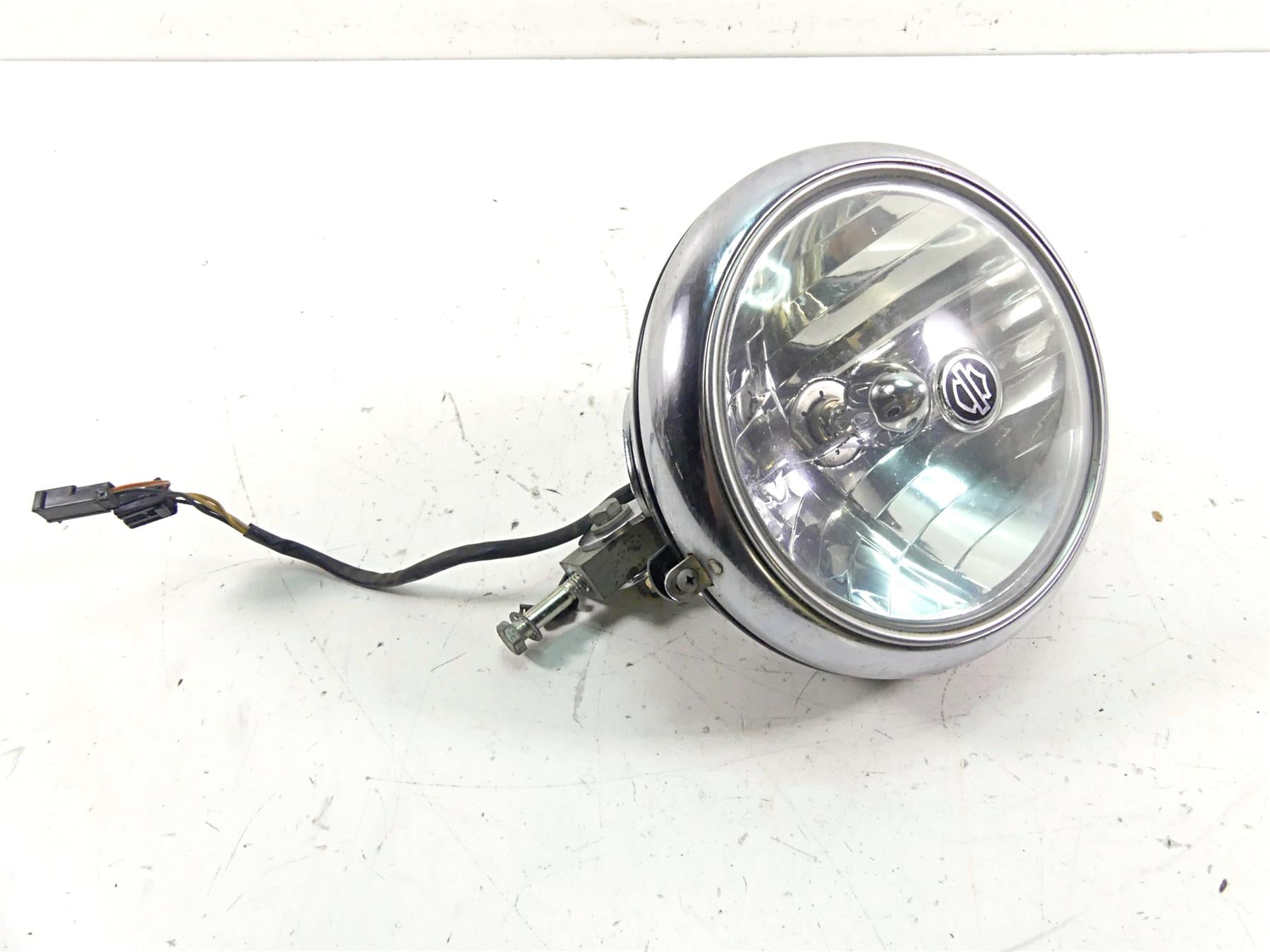 2013 Harley Softail FLSTFB Fat Boy Lo Headlight Head Light Lamp -Read 73293-10A