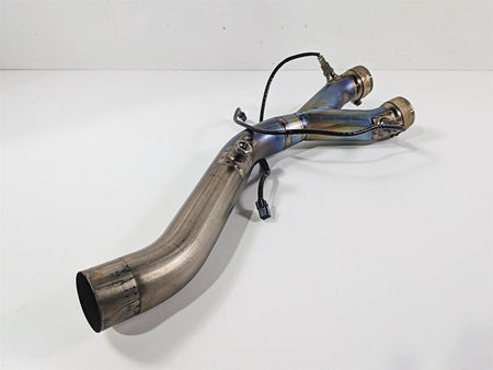 2023 Yamaha MT10 MTN1000 Akrapovic Exhaust Mid Link Pipe Titanium L-Y10SO19 {{ shop.shopifyCountryName }} - Mototech271