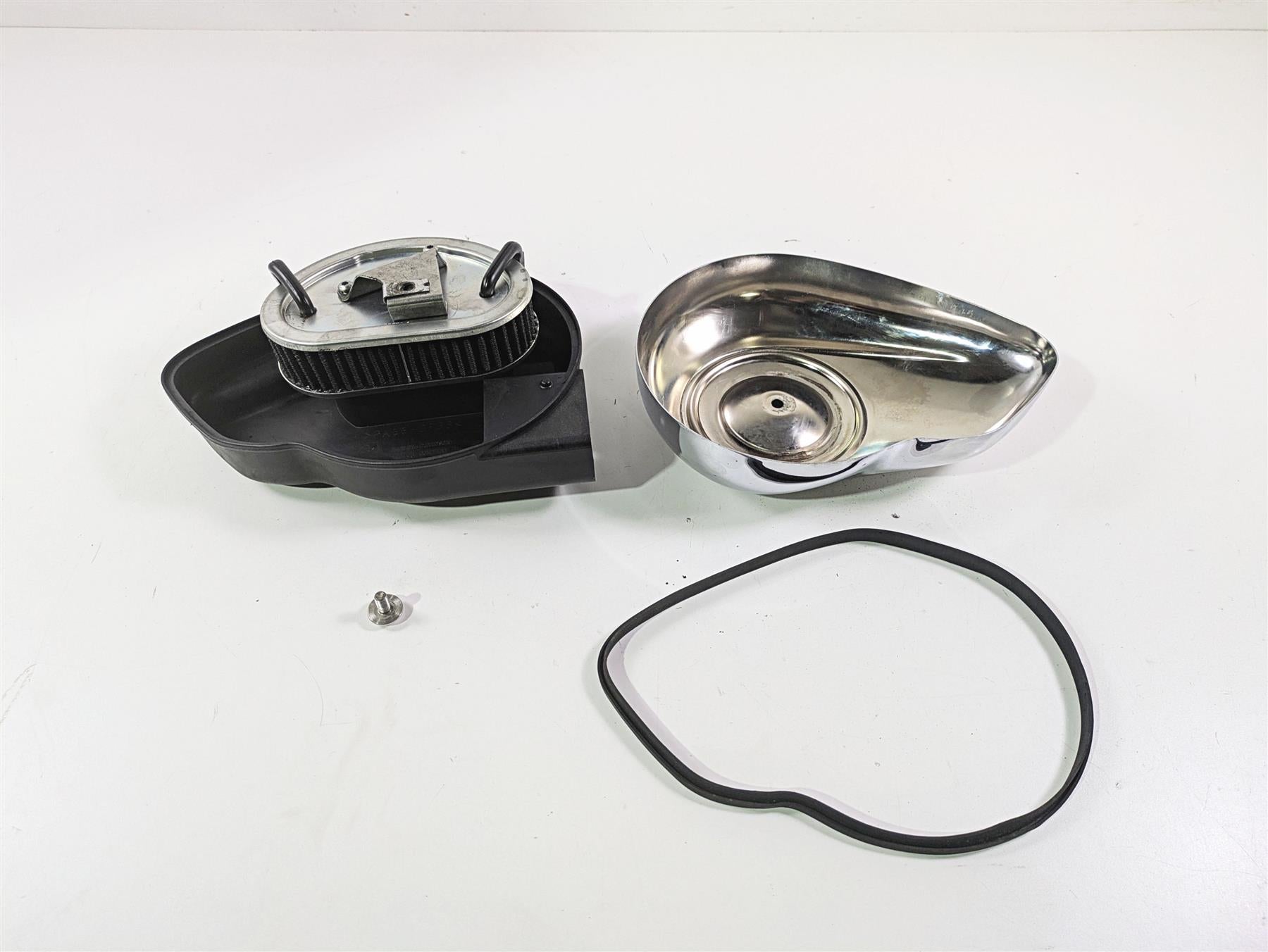 2010 Harley Dyna FXDB Street Bob Air Cleaner Breather Filter 29182-08A {{ shop.shopifyCountryName }} - Mototech271