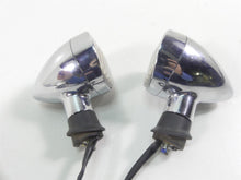 Load image into Gallery viewer, 2007 Honda VTX1800 T1 Rear Chrome Blinker Turn Signal Lights Set 33400-MCV-R11 | Mototech271
