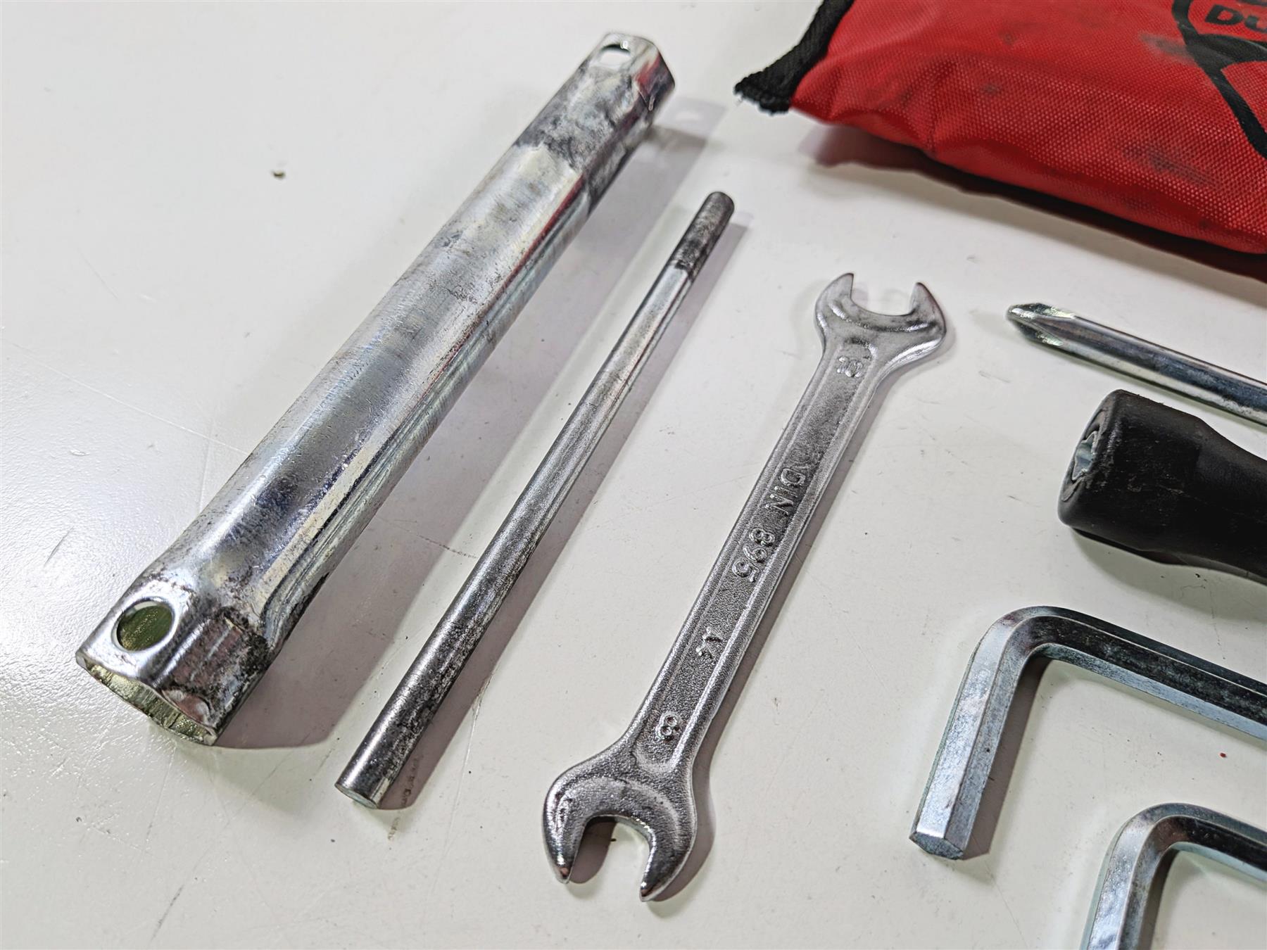 2016 Ducati Hypermotard 939 SP Oem Stock Tool Kit Bag Set 69720242C-Mototech271