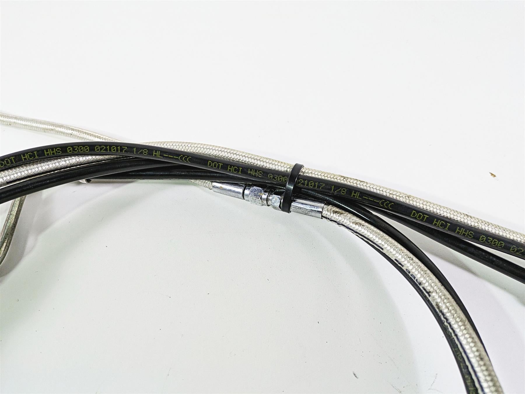 2017 Harley Touring FLHTKSE CVO E-Glide Front Abs Brake Line Set 77" 41800573 {{ shop.shopifyCountryName }} - Mototech271