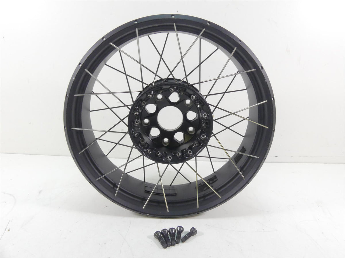 2017 BMW R1200GS GSW K50 Straight Rear 17x4.5 Spoke Wheel Rim 36318526651 {{ shop.shopifyCountryName }} - Mototech271