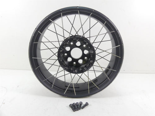 2017 BMW R1200GS GSW K50 Straight Rear 17x4.5 Spoke Wheel Rim 36318526651 | Mototech271