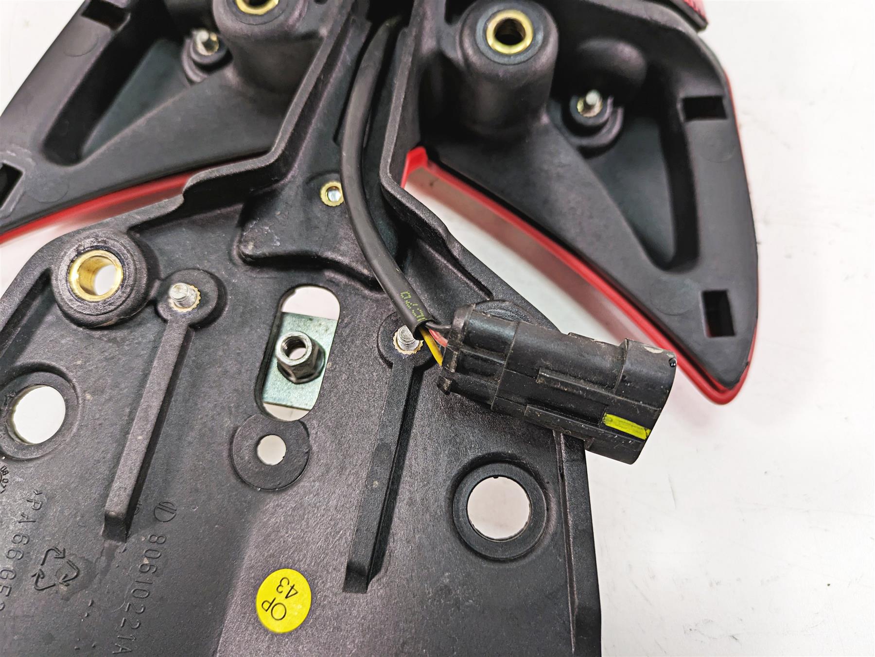 2011 Ducati Hypermotard 1100 Evo SP Taillight & Wing Cover Fairing 48310602C {{ shop.shopifyCountryName }} - Mototech271