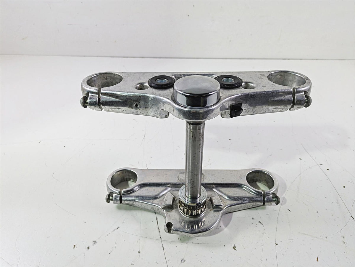 2007 Harley FXDWG Dyna Wide Glide Lower & Upper Triple Tree 49mm Set 46317-07 {{ shop.shopifyCountryName }} - Mototech271