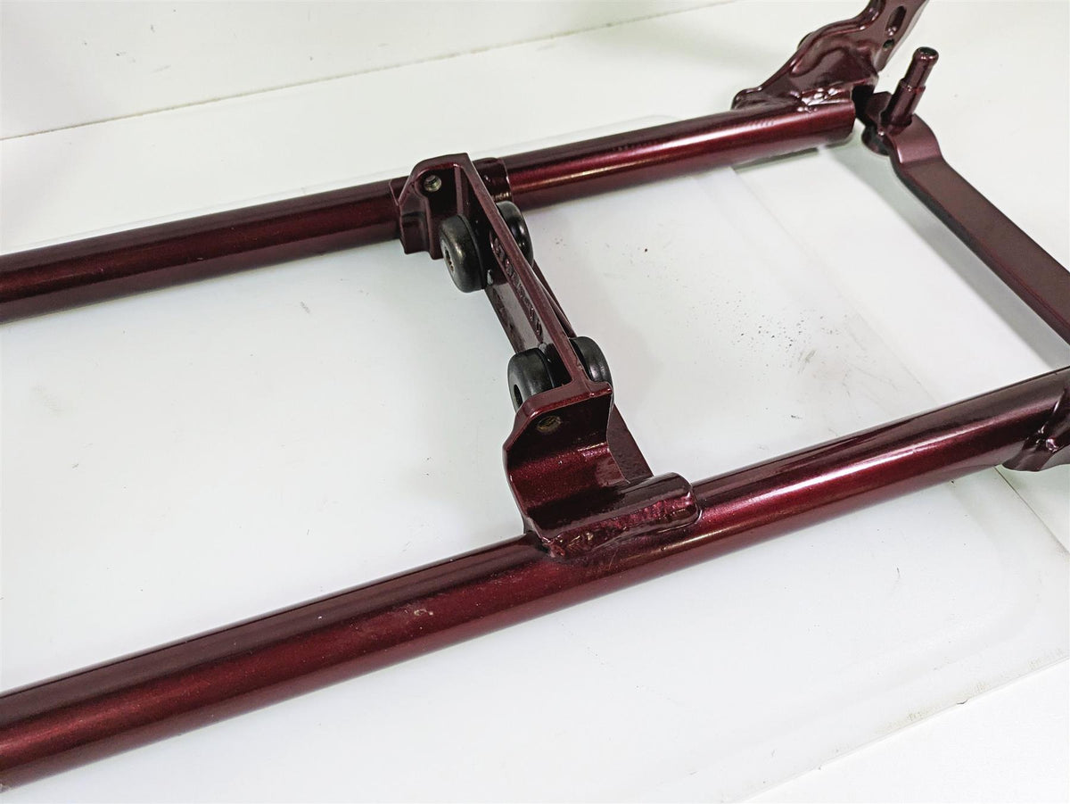 2008 Harley FXCWC Softail Rocker Frame Chassis + Swingarm Red Pearl With Salvage Texas Title 47167-08COZ {{ shop.shopifyCountryName }} - Mototech271