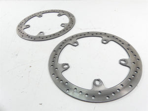 2019 Indian Motorcycle Co. FTR1200 Front Brembo Brake Rotor Disc Set 1913317