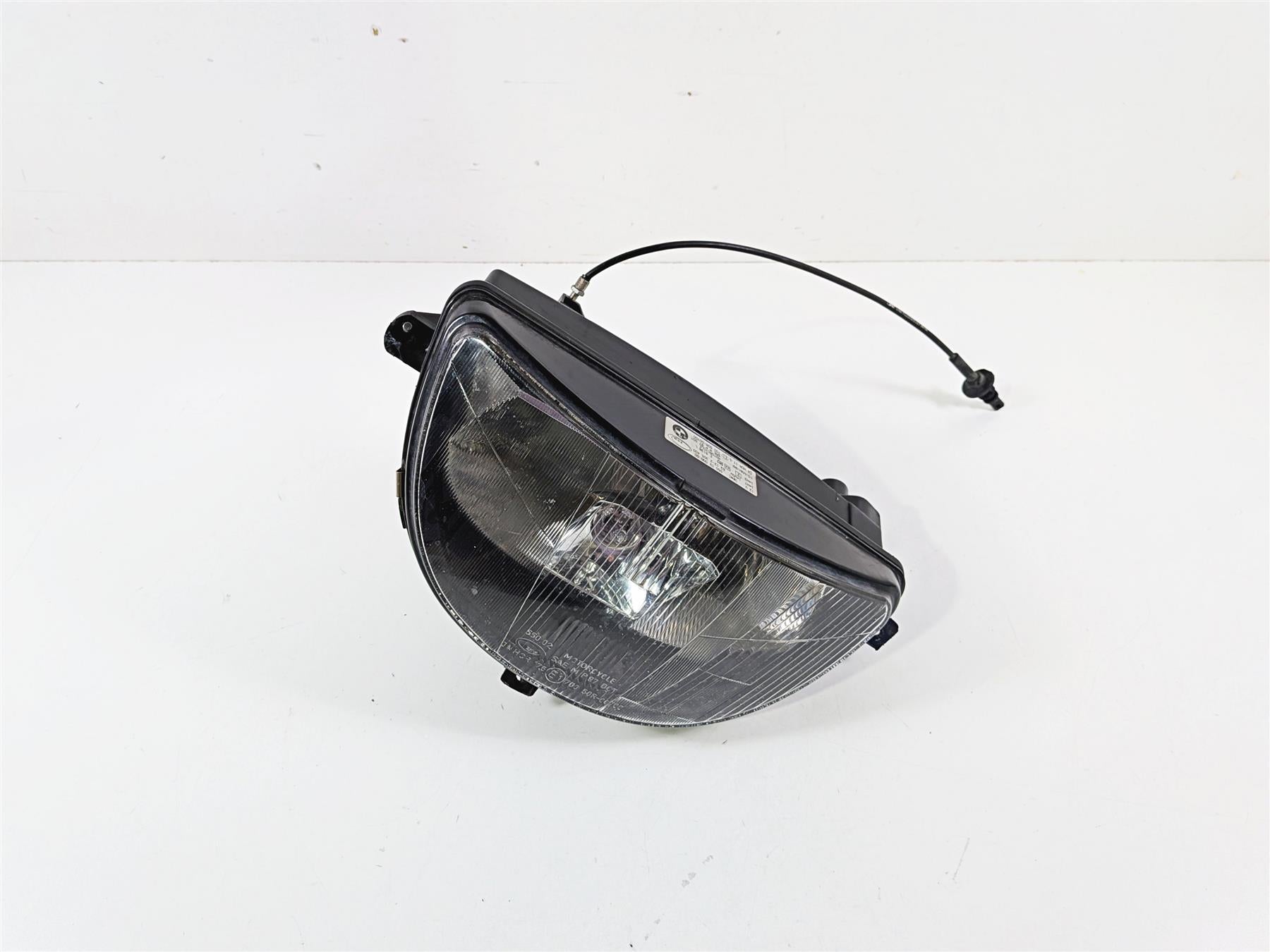 2002 BMW K1200LT 89V3 Headlight Head Light Lamp Set -READ 63122305400 {{ shop.shopifyCountryName }} - Mototech271