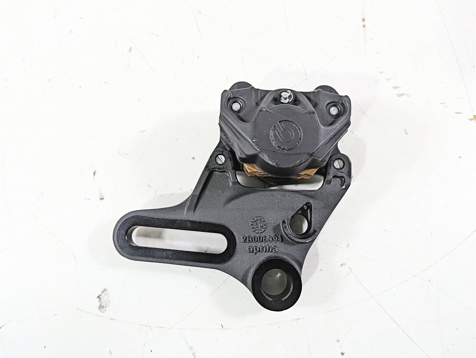 2021 Aprilia RS660 Brembo Rear Brake Caliper & Bracket 2B006457 {{ shop.shopifyCountryName }} - Mototech271