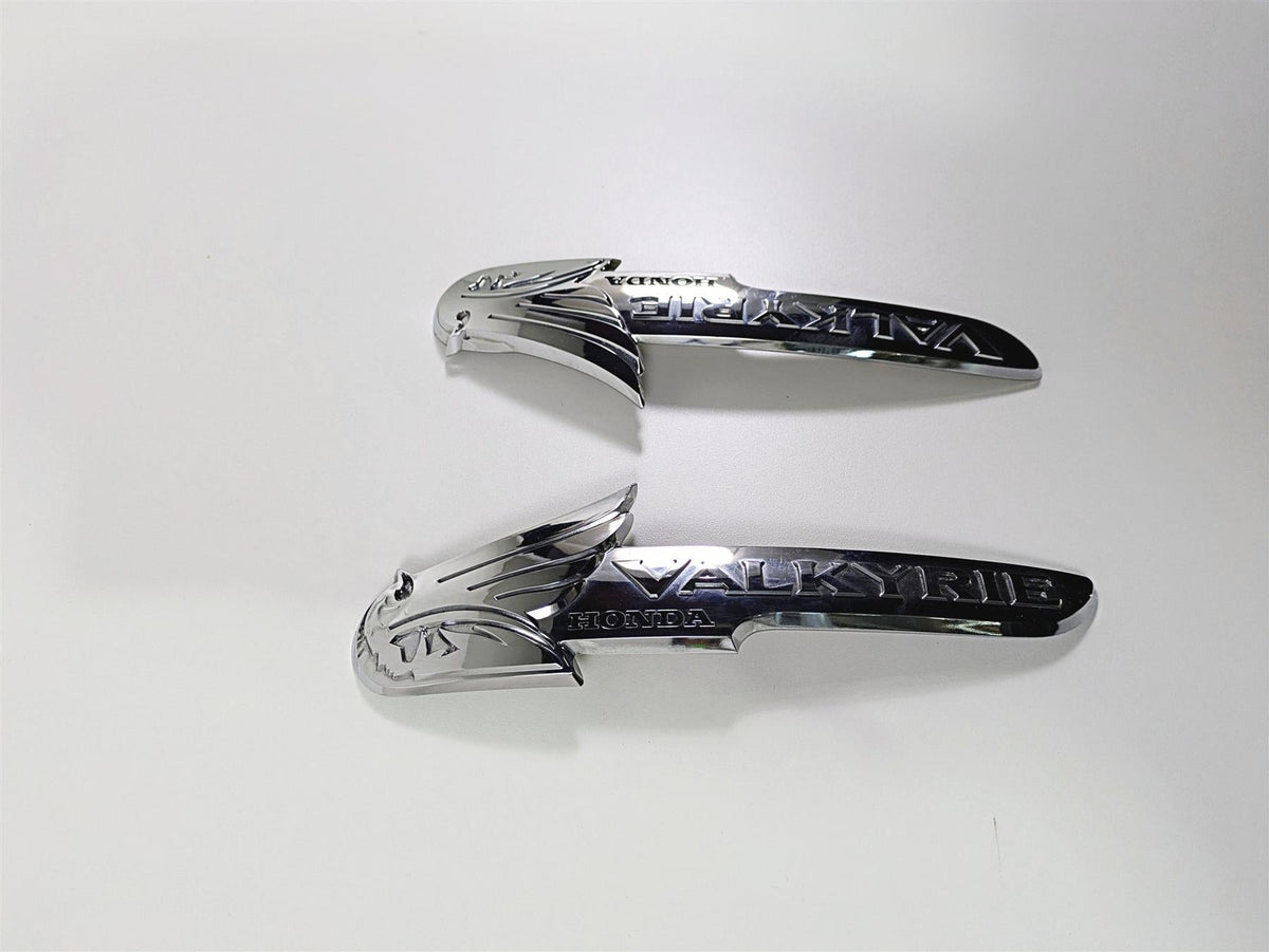 2002 Honda GL1500 CD Valkyrie Deluxe Left Right Tank Badge Emblem Set 1234567 {{ shop.shopifyCountryName }} - Mototech271
