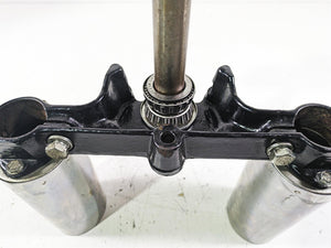 2002 Harley FLSTC Softail Heritage Upper Lower Triple Tree Set 45605-00A