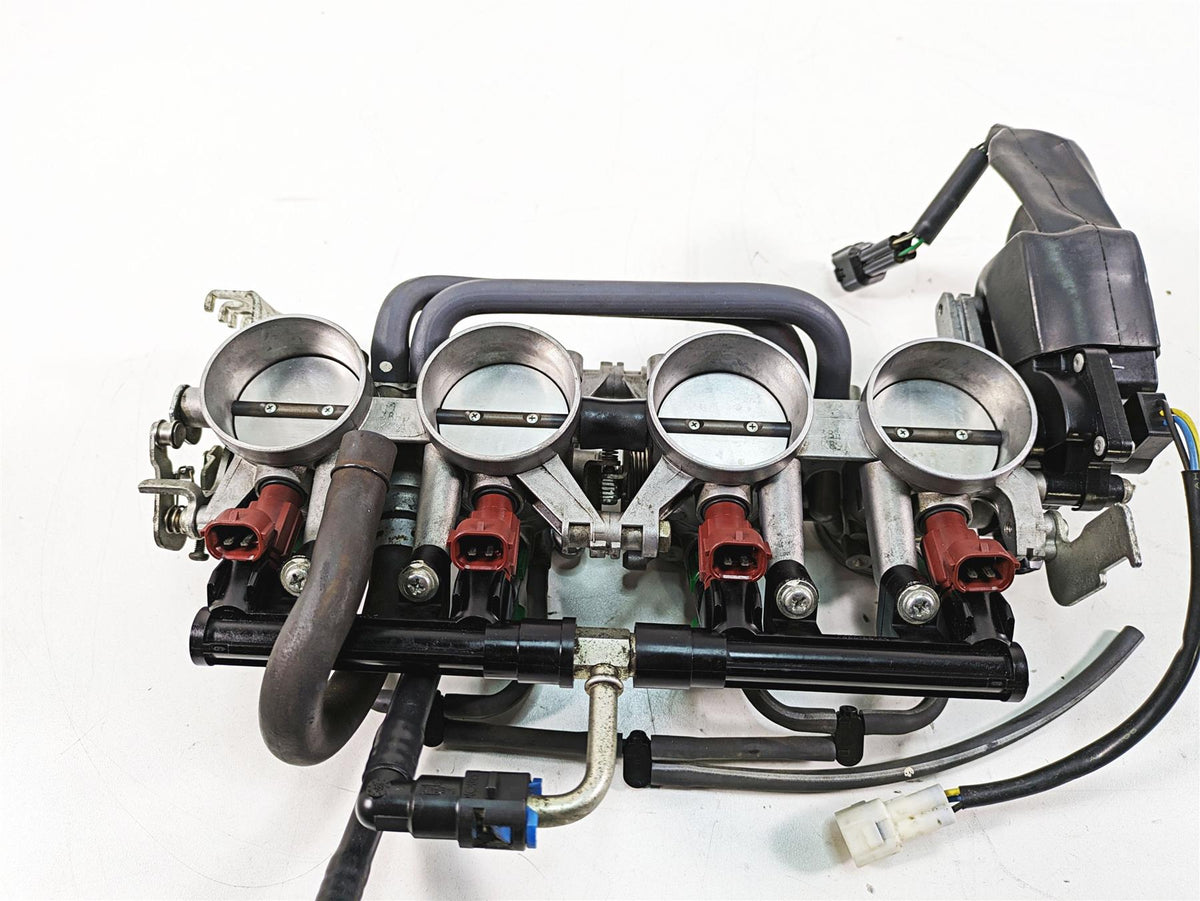 2009 Suzuki GSXR750 K9 Mikuni Throttle Body Bodies 13406-38H00 13406-38H01 {{ shop.shopifyCountryName }} - Mototech271