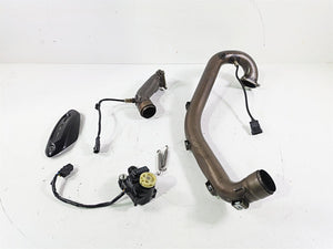 2018 Ducati Hypermotard 939 SP Exhaust Header & Servo Motor 57013292B 59340393A | Mototech271