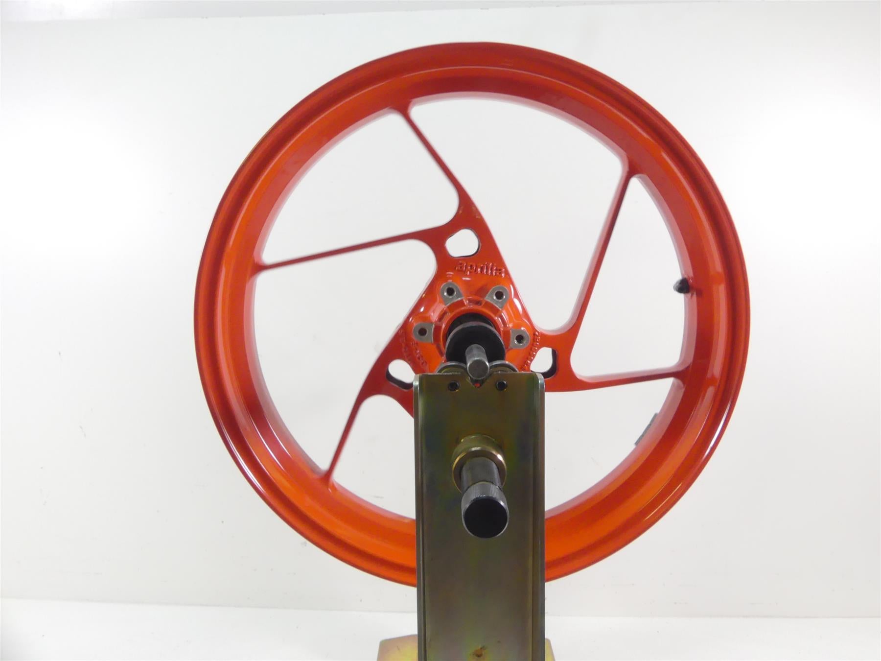 2021 Aprilia RS 660 Straight Red 17x3.5 Front Wheel Rim 2B005585 {{ shop.shopifyCountryName }} - Mototech271