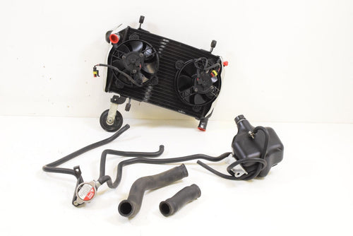 2010 Ducati Streetfighter S Upper Radiator Fan Reservoir Hoses SET 54840831A | Mototech271