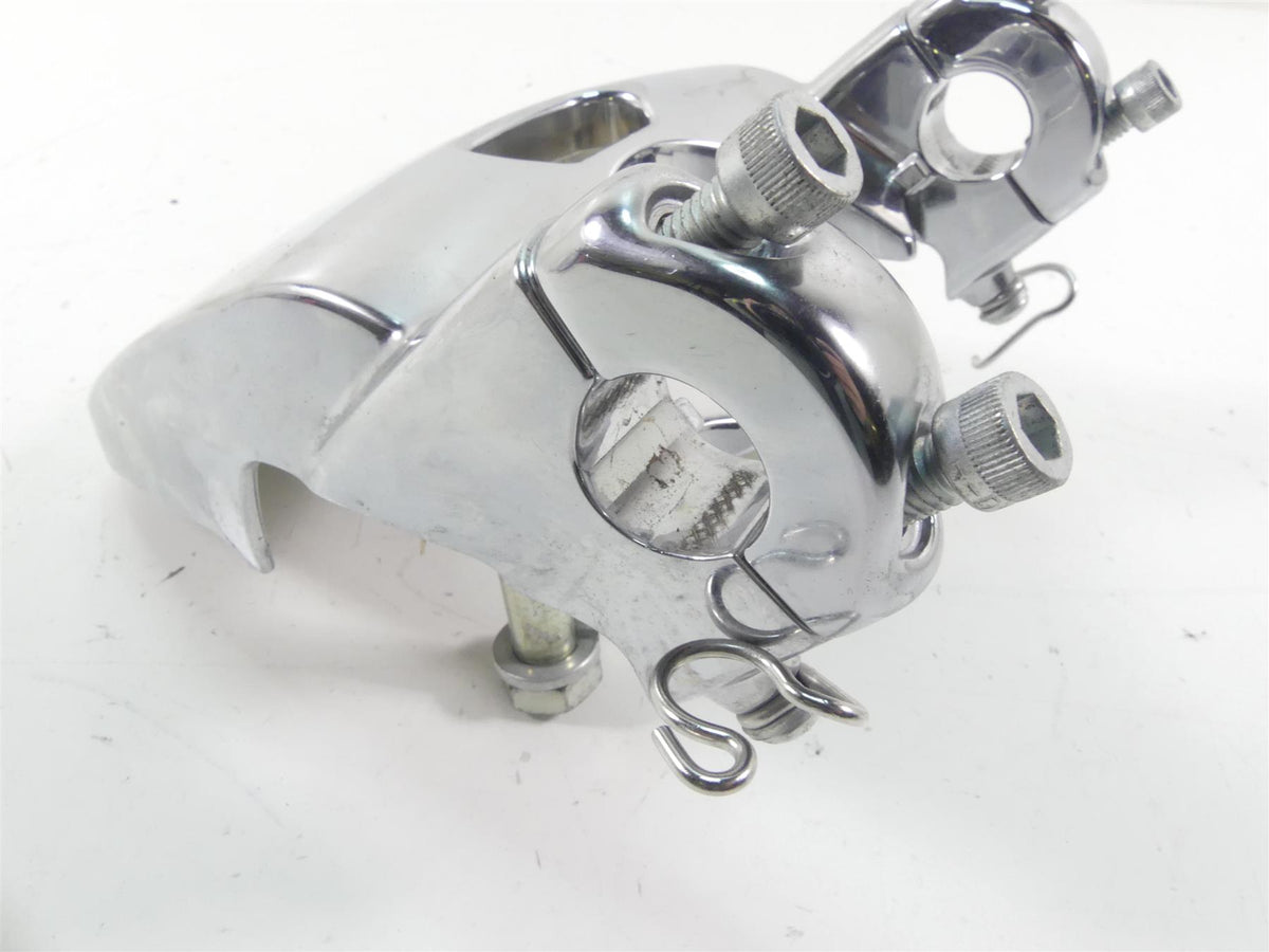 2016 Harley FXDL Dyna Low Rider Upper Visor Handlebar Riser Holder 67700193 {{ shop.shopifyCountryName }} - Mototech271