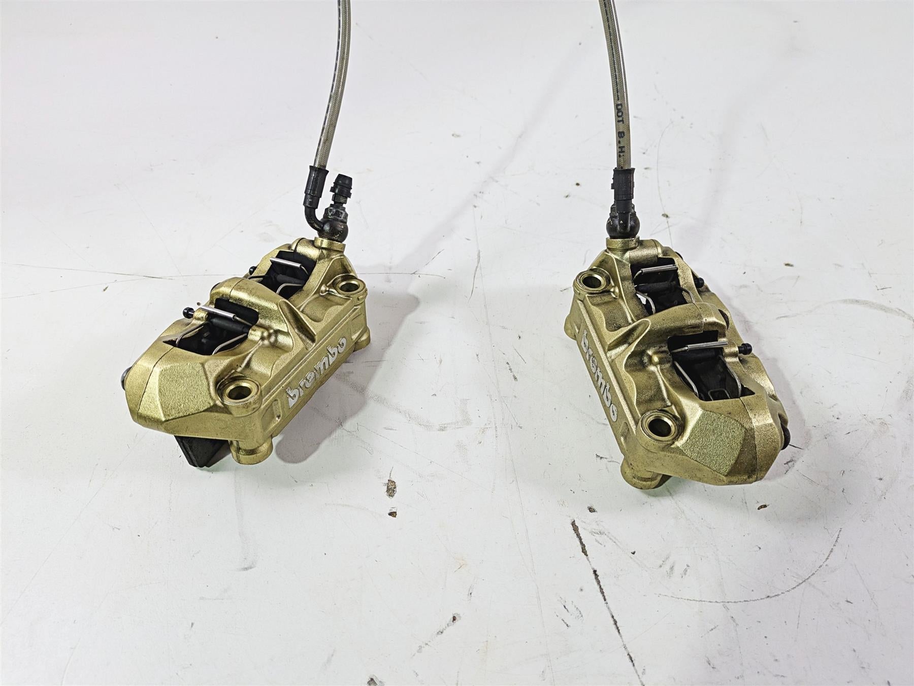 2008 Aprilia RSVR 1000 Factory Brembo Front Brake Caliper Set  AP8133590 | Mototech271