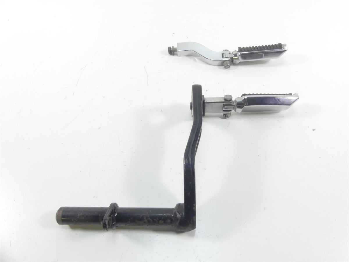 2005 Harley Dyna FXDLI Low Rider Rear Chrome Footpeg Set & Mounts 49165-02 {{ shop.shopifyCountryName }} - Mototech271