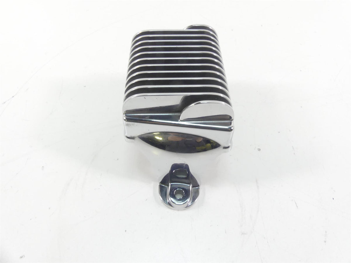 2009 Harley FLHTCU SE4 CVO E-Glide Chrome Rectifier Voltage Regulator 74622-09 {{ shop.shopifyCountryName }} - Mototech271