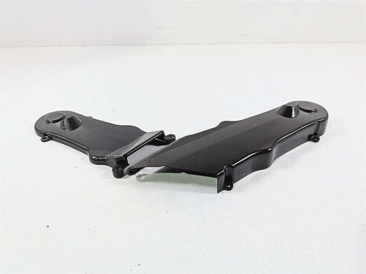 2009 Ducati Hypermotard 1100 S Carbon Fiber Timing Belt Cover 24510851A 24510861-Mototech271