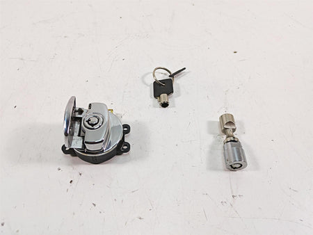2006 Harley Softail FXSTSI Springer Ignition Switch Steering Lock Key 71450-04 {{ shop.shopifyCountryName }} - Mototech271