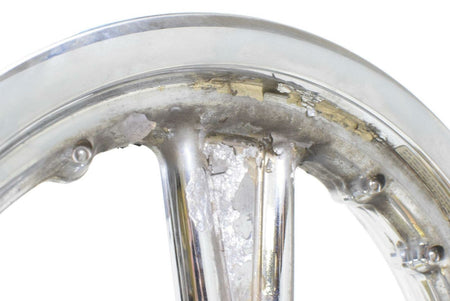 2004 Harley FLHTCSE CVO Electra Glide Front Wheel Rim Straight 16x3 43478-04 {{ shop.shopifyCountryName }} - Mototech271