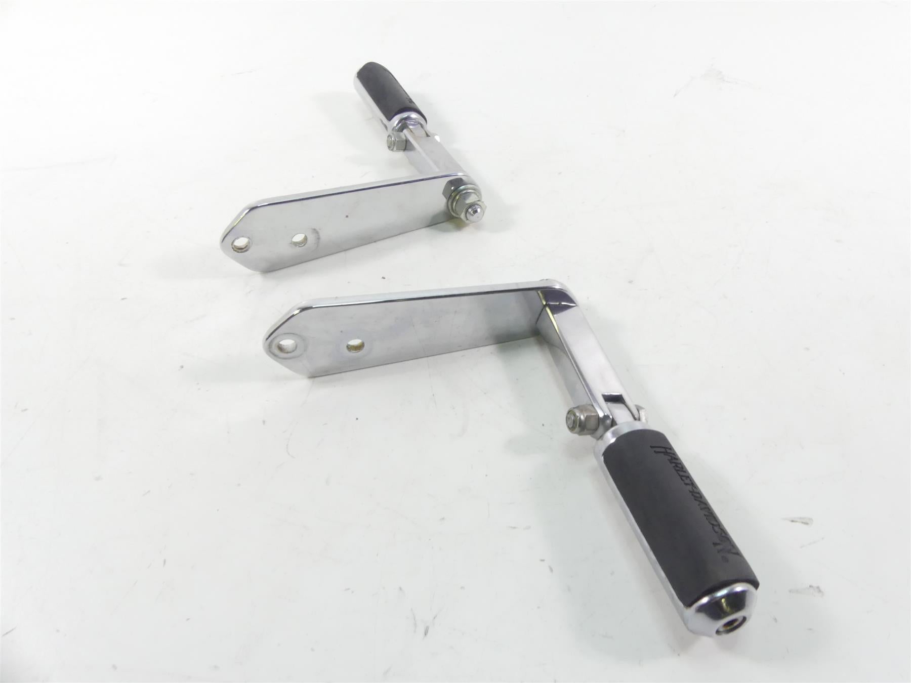 1993 Harley Dyna FXDL Low Rider Front Chrome Highway Foot Peg Set 49035-03 {{ shop.shopifyCountryName }} - Mototech271