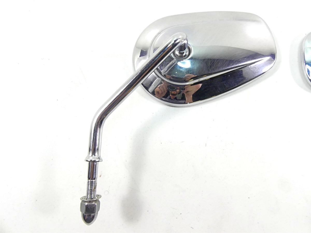 2003 Harley Touring FLHTCI E-Glide 100TH Rear View Chrome Mirror Set 91840-03B {{ shop.shopifyCountryName }} - Mototech271