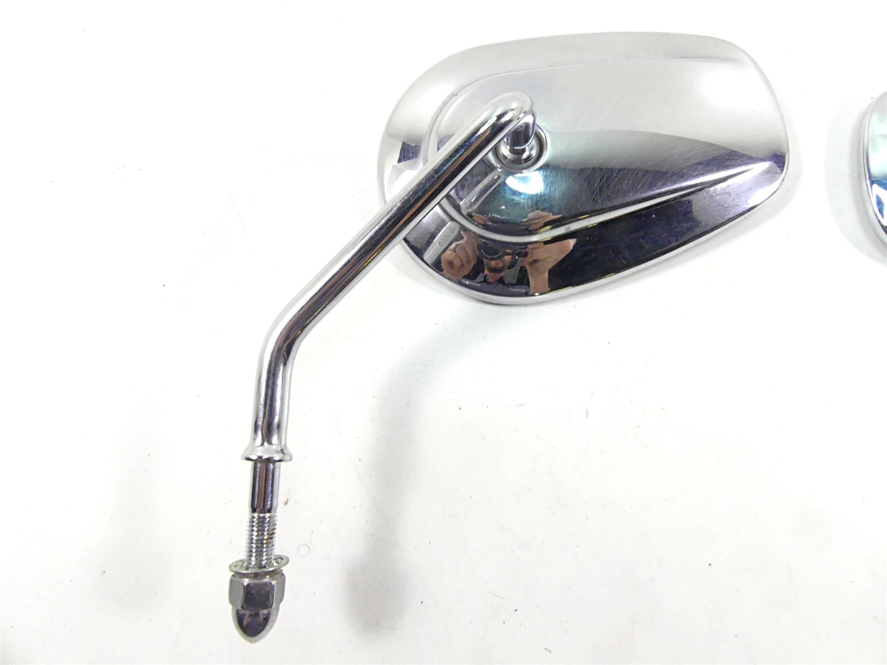 2003 Harley Touring FLHTCI E-Glide 100TH Rear View Chrome Mirror Set 91840-03B {{ shop.shopifyCountryName }} - Mototech271