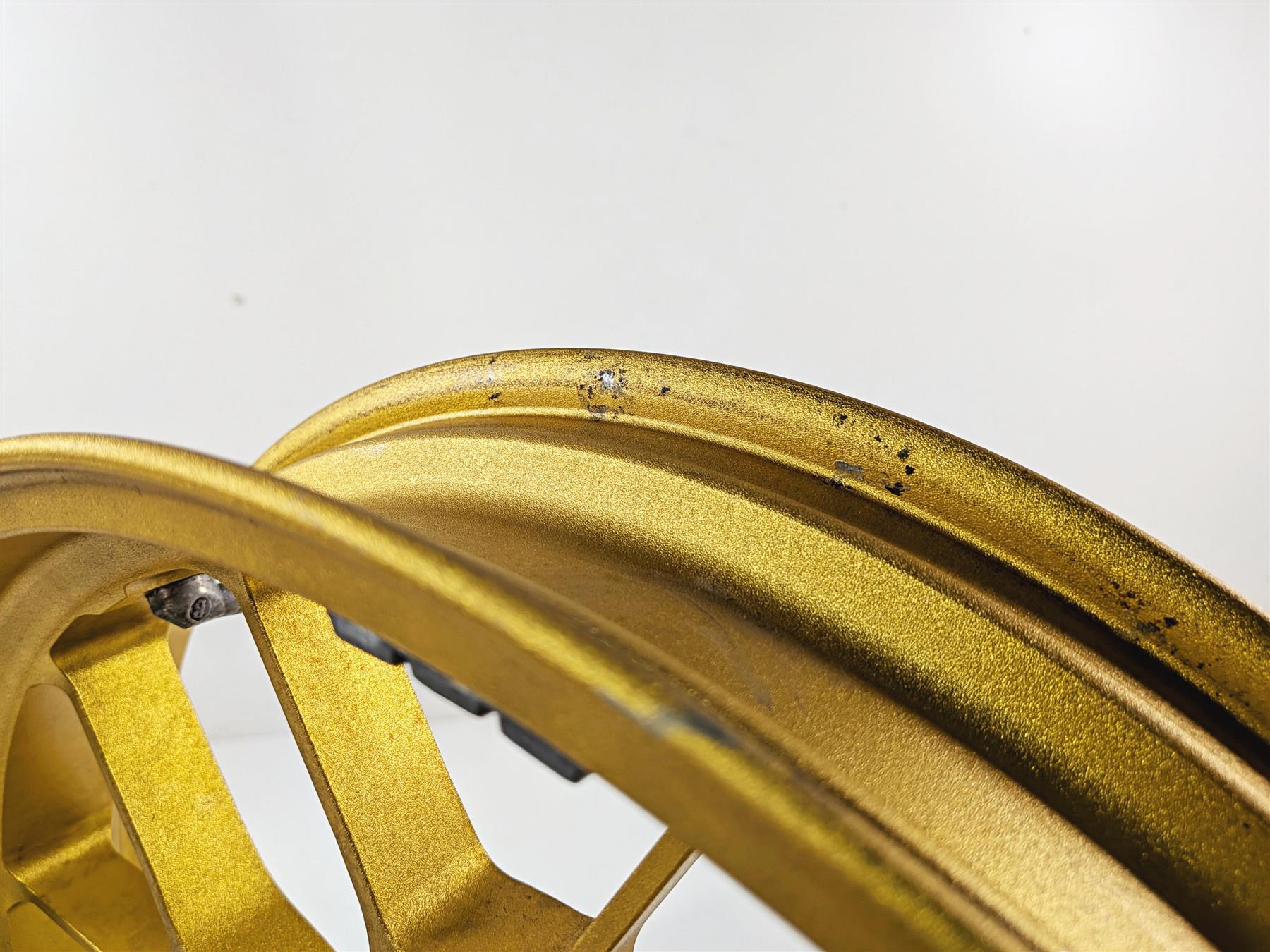 2008 Aprilia RSVR 1000 Factory Front Wheel Rim 17x3.5 Gold Evo Forged 853375 {{ shop.shopifyCountryName }} - Mototech271