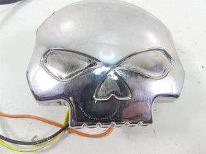 2008 Harley FXCWC Softail Rocker C Skull Led Fuel Gas Level Gauge 75100-08